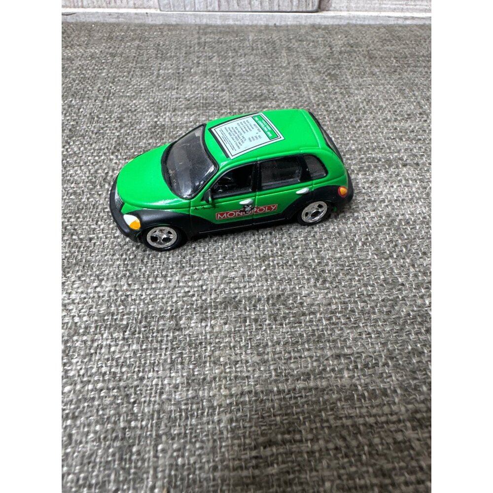 Monopoly 2002 Hasbro Green Die-Cast Toy Car